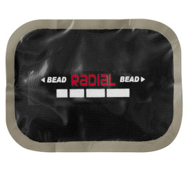 Radial patches with metal ply REDATS-10 57x76mm- 1pc