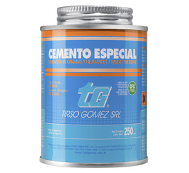 Tyre glue Tirso Gomez Cemento Especial TG - 250ml with brush
