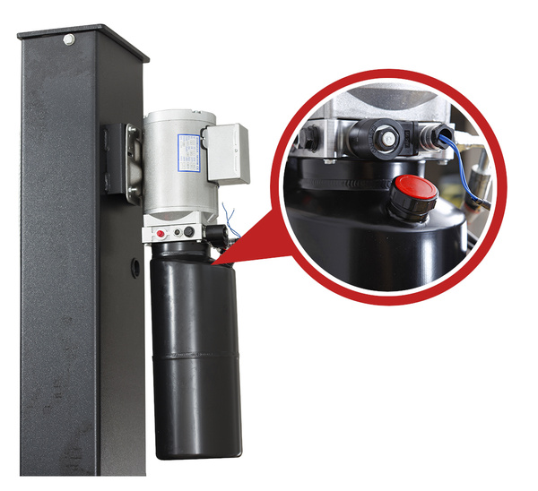 Automatic two post lift 4T REDATS L220 + Oil gratis