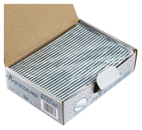 Adhesive wheel weights Fivestars 5g edgy 400 stripes