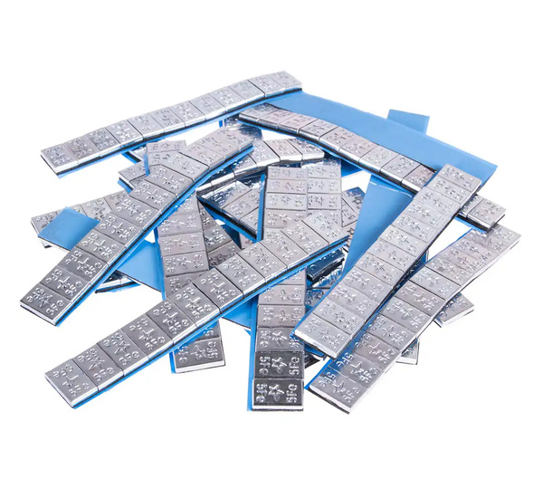 Adhesive weights FIVESTARS FE Edgy , coated- 12x5g