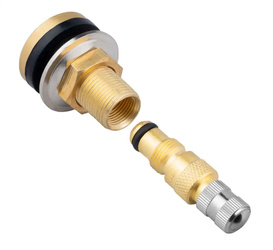 Tubeless screw-type tractor valve TR-618A