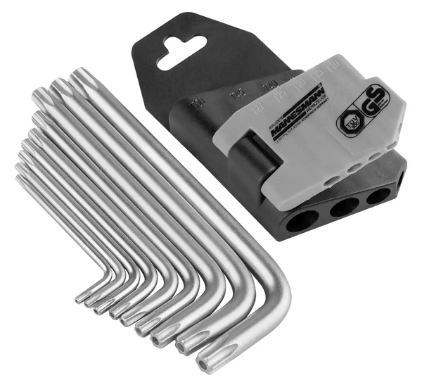 Imbus wrenches + Torx Mannesman set of 18el.