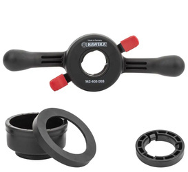 Quick release wing nut fi40x4 - Haweka