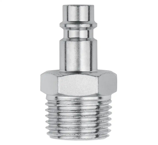 Quick coupler plug - male thread - 1/2