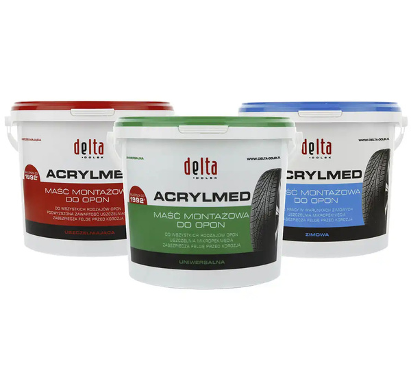 DELTA Acrylmed tyre mounting paste winter blue 4kg