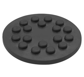 Rubber pad for post lifts - arm 137mm with bolts M8 Ravaglioli