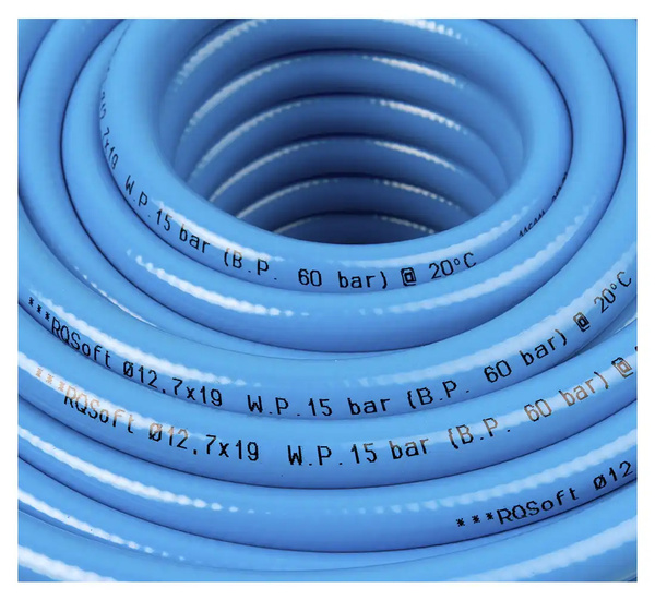 Straight hose RQSoft PVC Pneumatic 12.7 x 19mm - 50 m