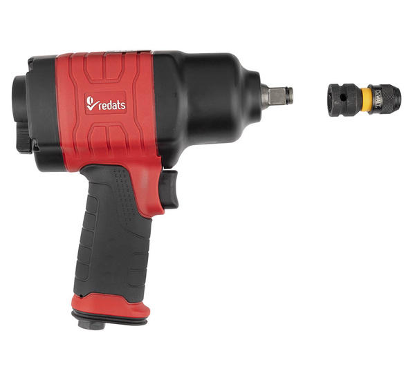 Impact wrench 1500Nm 1/2" REDATS P-160 + Adapter DeWalt 1/2" to 1/4"