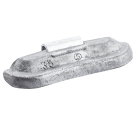 Clip-on lead (Pb) 35g weights for steel wheels Fivestars