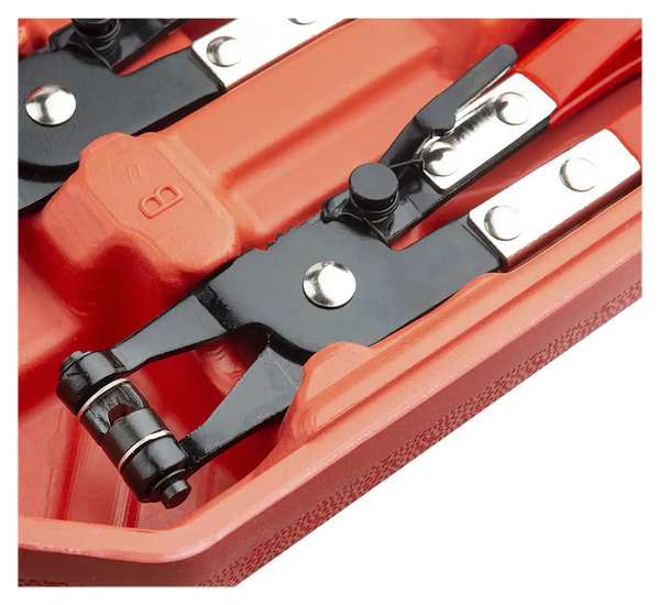 Hose pliers 9 pcs case REDATS