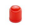 Valve caps - red - 100 pcs