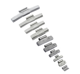 Clip-on weights for steel wheels 5-50G FIVESTARS 800 pcs 