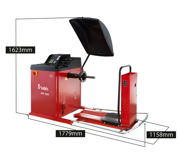 Wheel balancer REDATS WT-200 for truck tires