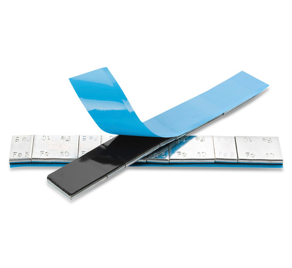 Adhesives weights NN 5/10 EDGY 100 strips from 5,0 kg to 5,1 kg