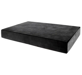 Rubber backing for low rise lifts 200x115x25