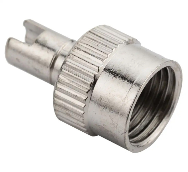 Metal dust caps with valve key- 25 pcs