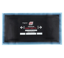 Radial tyre patch TipTop 140 100x195mm - 1 piece