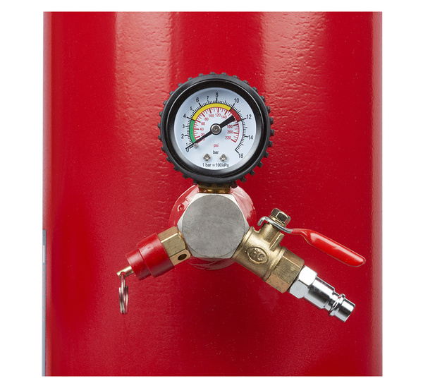 Tyre inflator, handheld, automatic release valve 12L REDATS