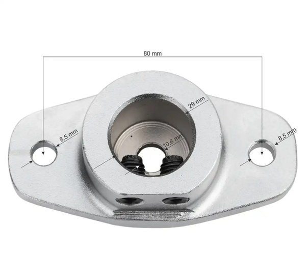 Mounting Adapter Composite head for BOSCH SICAM ACCUTURN BEISSBARTH TECALEMIT