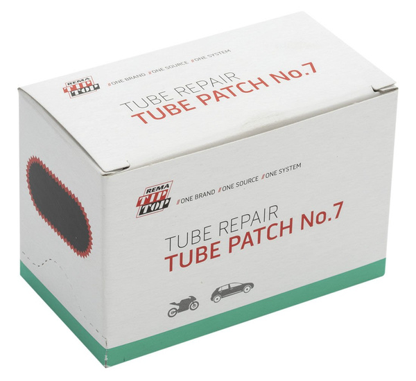 Tube patches no.7 oval 74x37mm - 30 pcs Tip Top