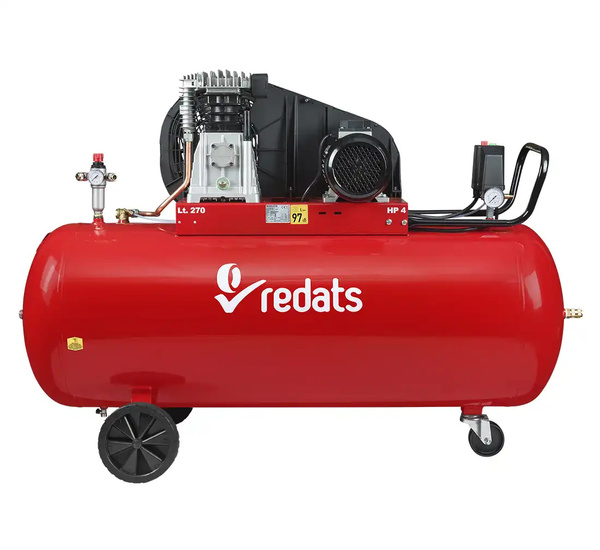 Piston Compressor REDATS 270L 3 kW 400V