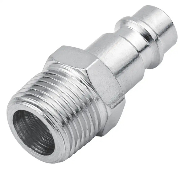 Quick coupler plug male thread - 3/8'