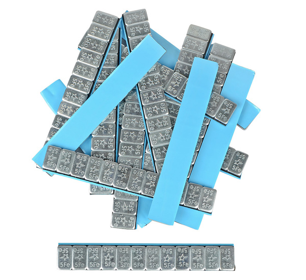 Adhesive weights FIVESTARS FE Round , coated- 12x5g