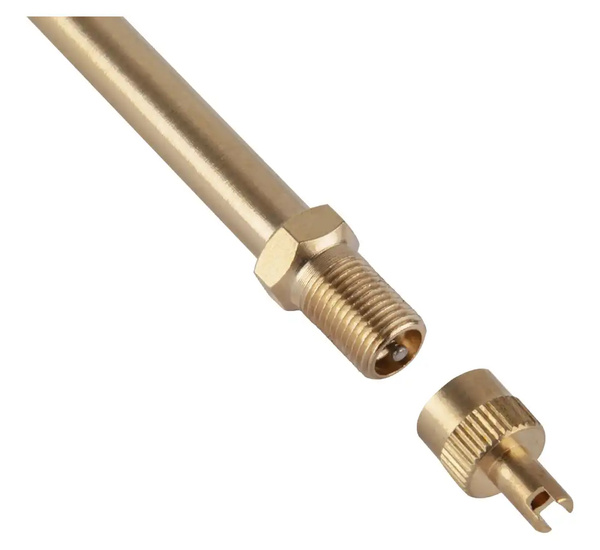 Metal valve extension for pumping wheels 100mm