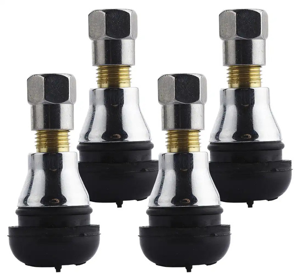 Valve TR 412 - Chromium - 4 pc