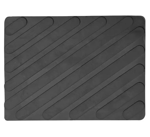 Rubber pad for low rise lifts 115x210x35mm