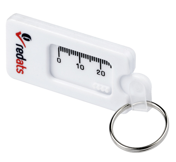 Tyre tread depth gauge pendant