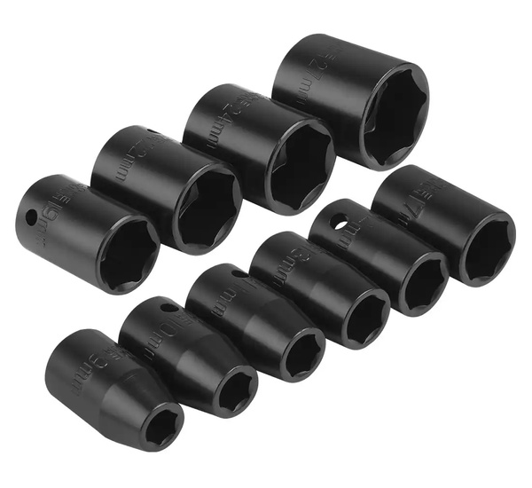 Sockets 1/2"" short - 10pcs