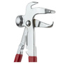 Pliers for clip-on weights, chrome