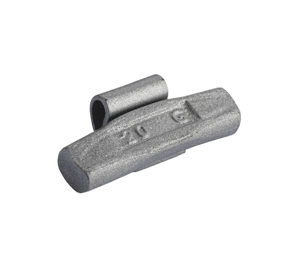 Clip-on weights 5-25G for steel wheels 500st.