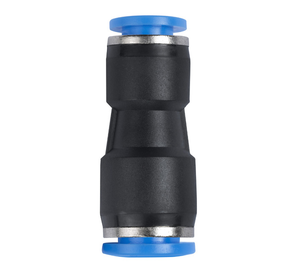 Straight plug connector