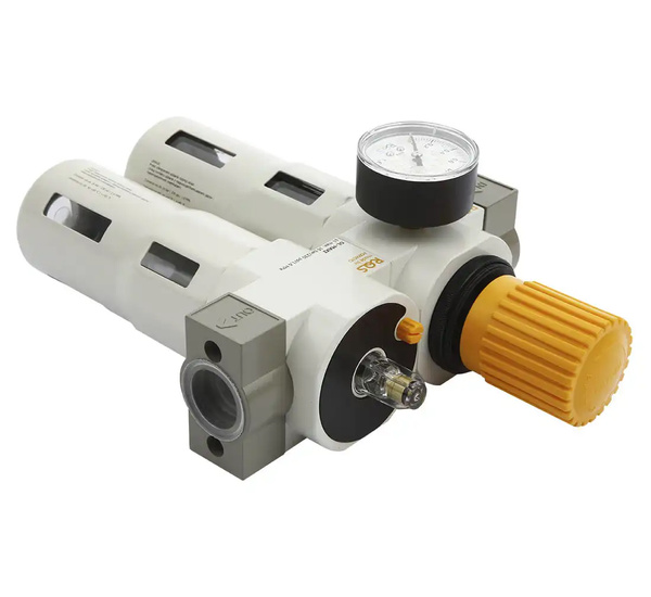 Air Pressure regulator with water separator and air lubricator. 1" MAXI RQS