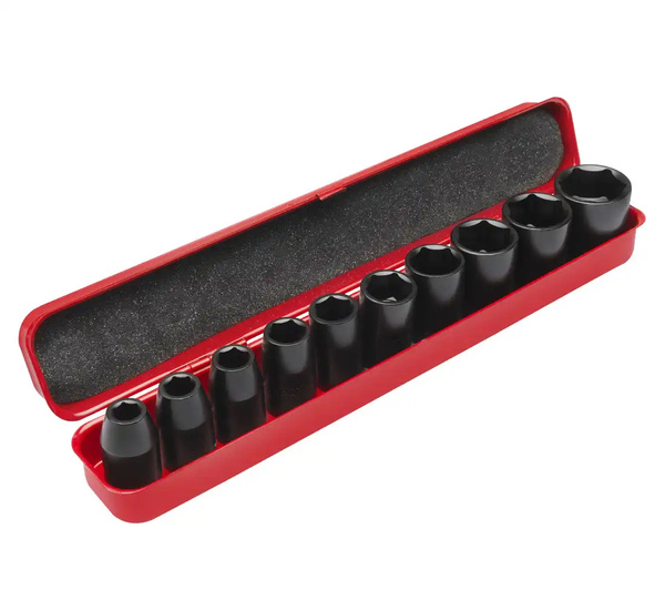 Sockets 1/2"" short - 10pcs