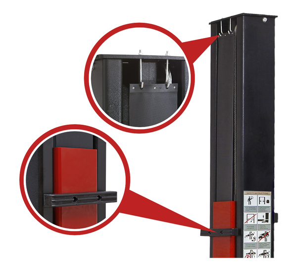 Automatic two post lift 4T REDATS L220 + Oil gratis