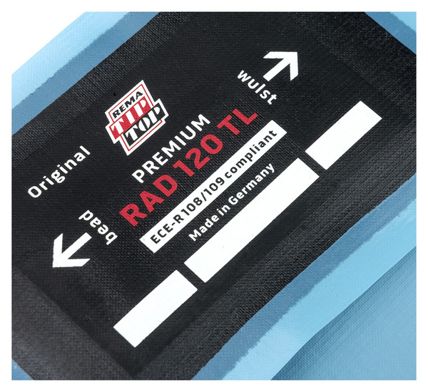 Radial patch TipTop TT120 80x125mm -1 piece