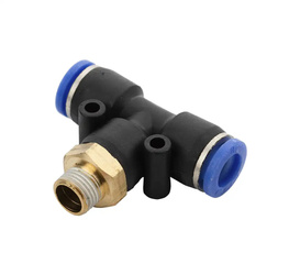 Plug hose connector 8mm T-piece 1/8"" thread - T-type
