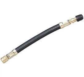 Valve extension - rubber 160 mm