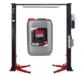 Automatic two post lift REDATS L-260 + Oil Gratis