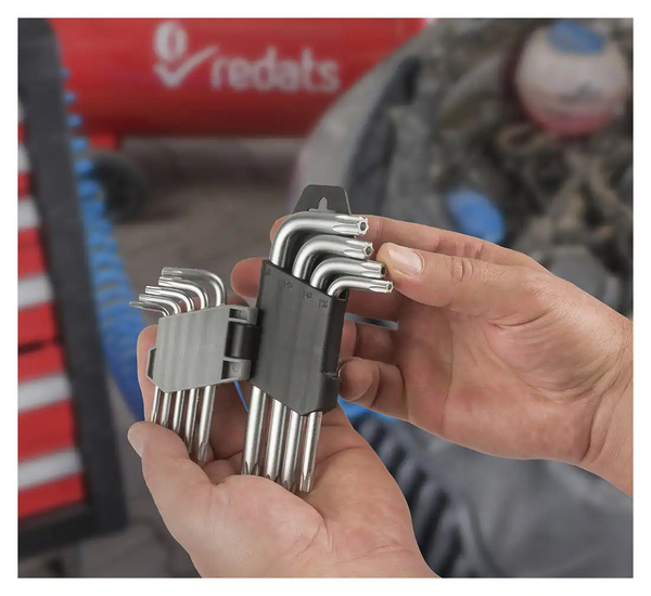 Imbus wrenches + Torx Mannesman set of 18el.