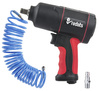 Impact wrench 1500Nm 1/2" REDATS P-120 + 10 meter long spiral hose