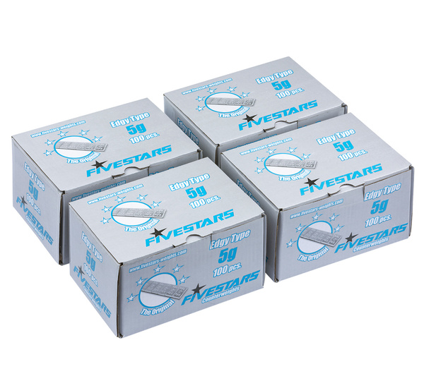 Adhesive weights Fivestars FE 5g EDGY - 400 pcs