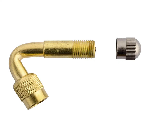 45° angle valve extension for pumping