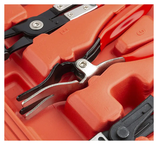 Hose pliers 9 pcs case REDATS