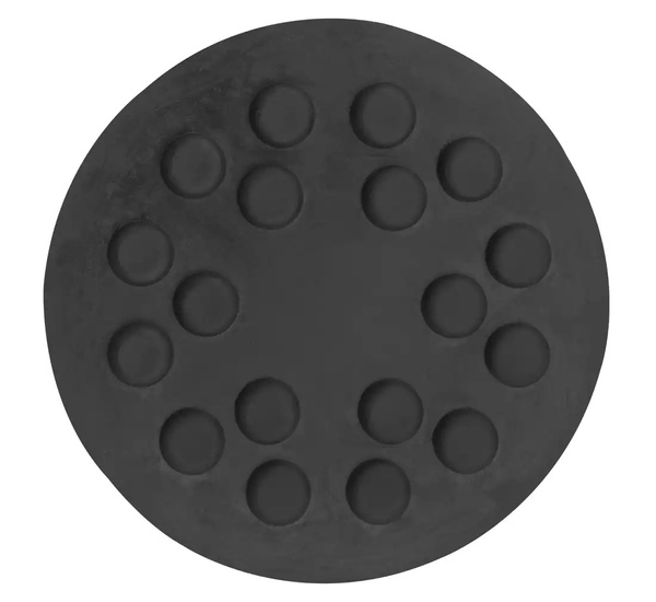 Rubber pad for post lifts - arm 137mm with bolts M8 Ravaglioli