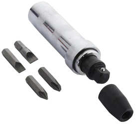 Mannesmann impact screwdriver + 4 bits 1/2"" S2.